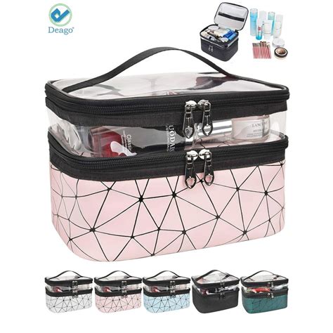 walmart cosmetic case|clear makeup bag walmart.